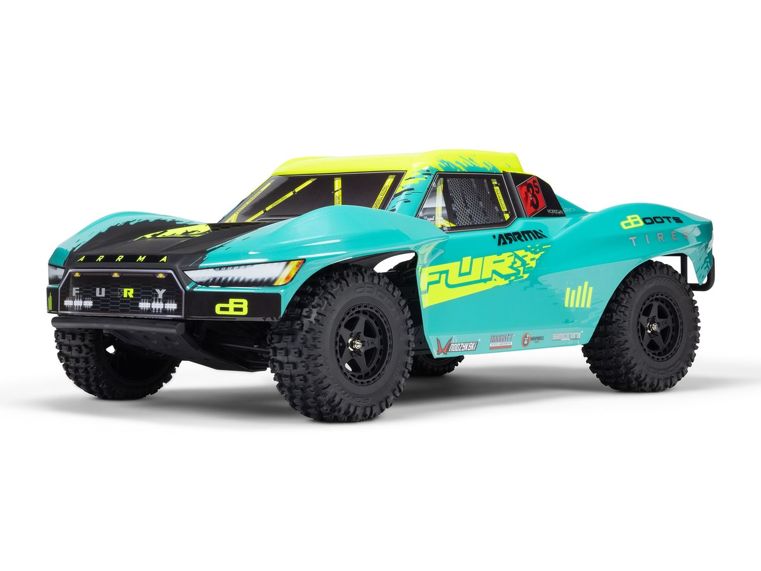 FURY 223S BLX 4X2 SCT RTR with DSC Green
