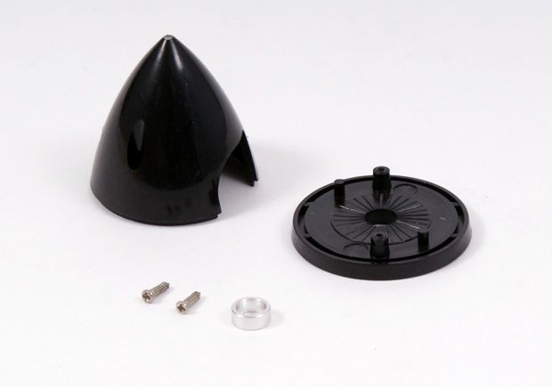 Max-Thrust Riot/Ruckus Spinner Black - 45mm
