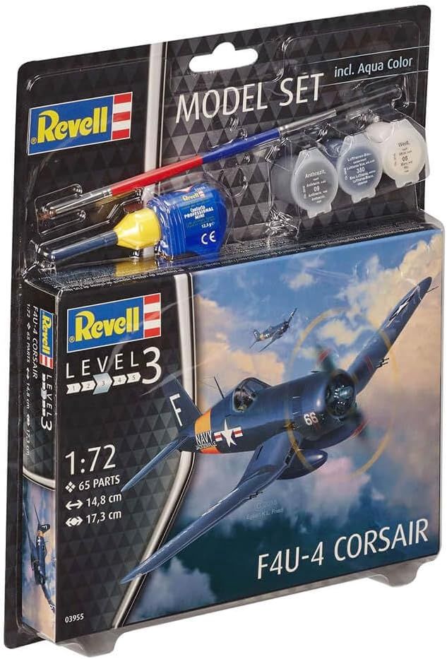 Aircraft Revell 1/72 Model Set F4U-4 Corsair