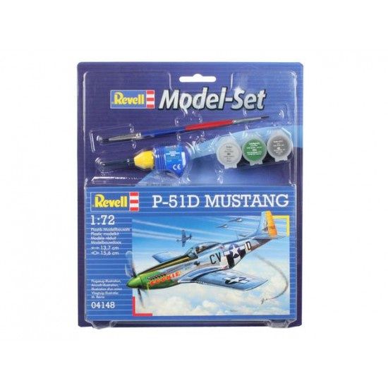 Aircraft Revell 1/72 Model Set P-51D Mustang