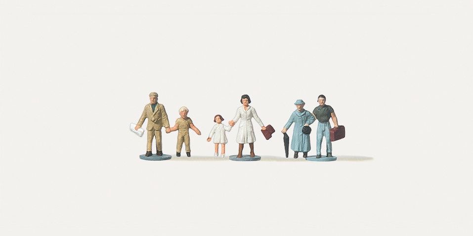Pairs of Travellers Figure Set (N)