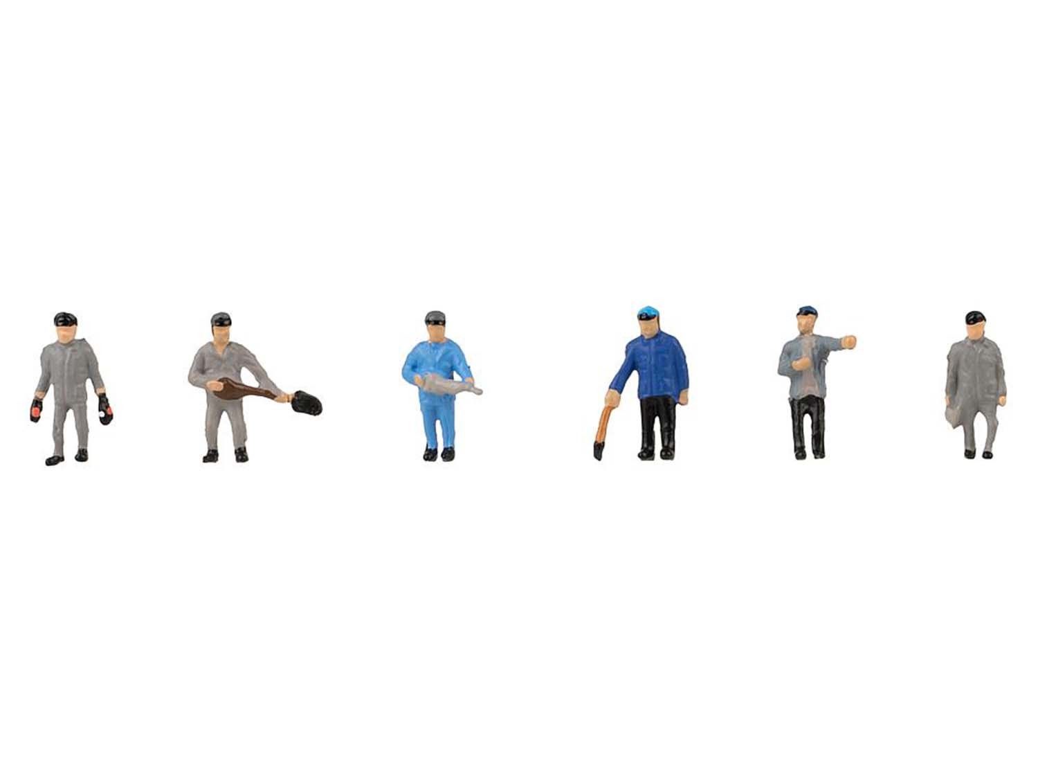 Steam Locomotive Drivers and Firemen Figure Set (N)