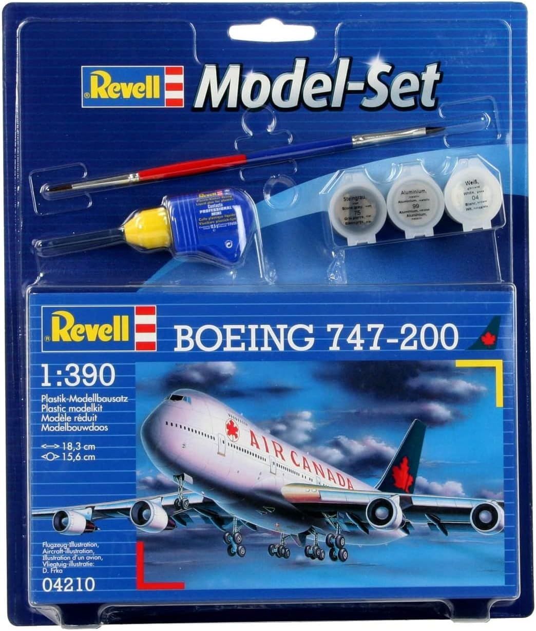 Aircraft Revell 1/390 Model Set Boeing 747-200 "Air Canada"