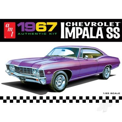 Cars, Bikes and Trucks AMT 1/25 1967 Chevy Impala SS