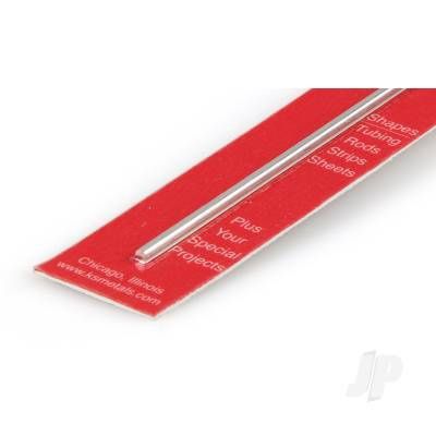 3/32x12in Solid Aluminium Rod