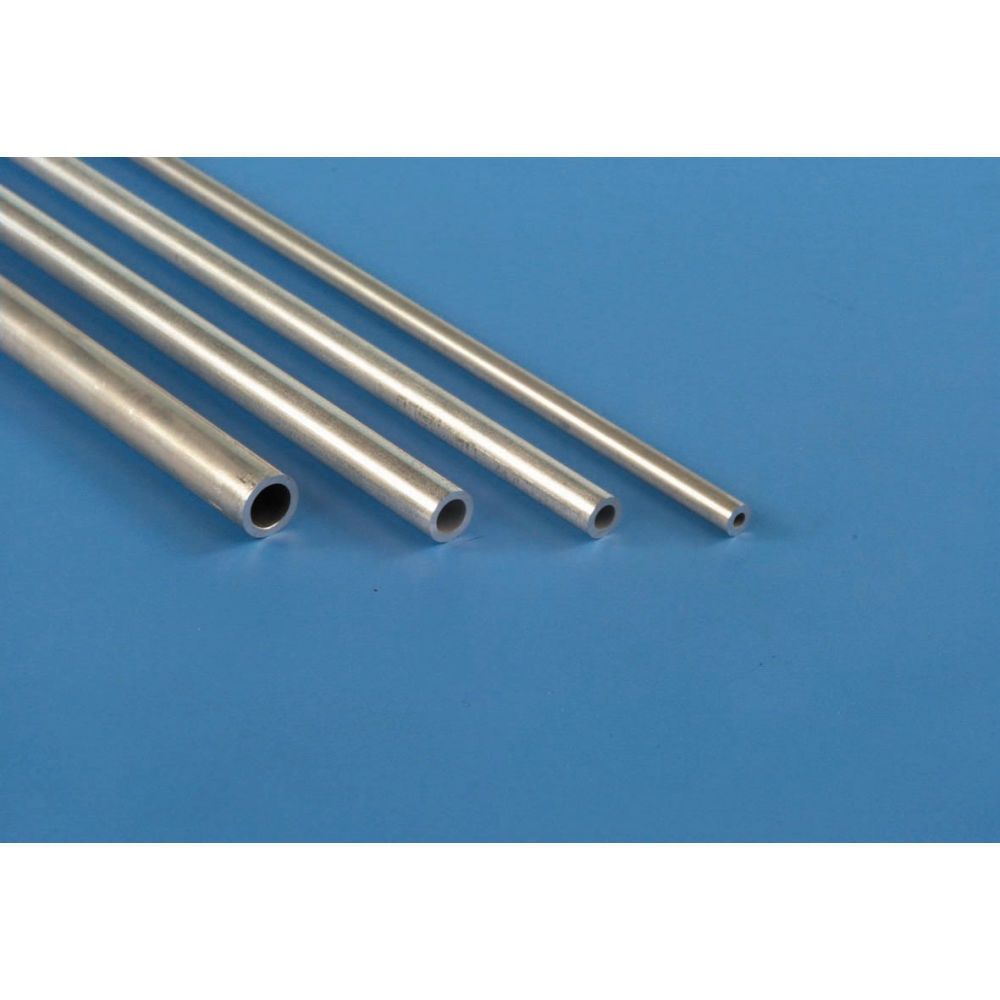 3/32in 36in Round Aluminium Tube, .014in Wall