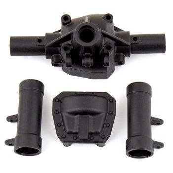 ASSOCIATED CR12 REAR AXLE HOUSING &amp; HUBS