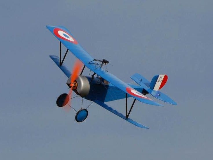 Nieuport 11 Bebe 25" Electric Scale