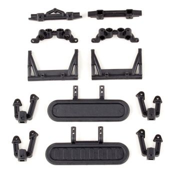 ASSOCIATED CR12 SHOCK TOWERS &amp; BUMPER MOUNTS