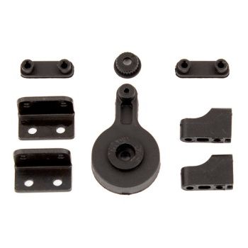 ASSOCIATED CR12 SERVO SAVER &amp; SERVO MOUNTS