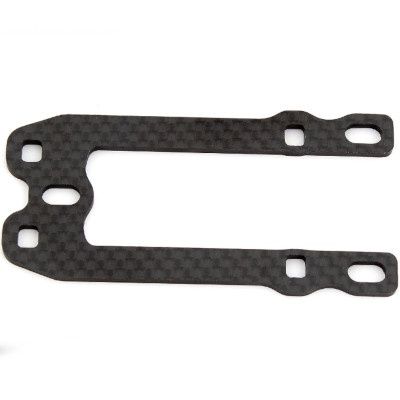 ASSOCIATED RC10F6 FRONT TOP PLATE FORWARD SERVO