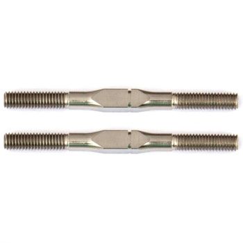 ASSOCIATED FT TITANIUM TURNBUCKLES 3X38MM SILVER (2)