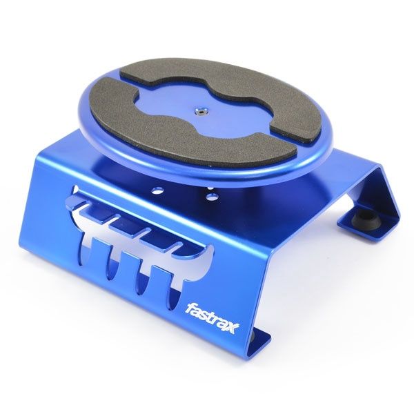 Aluminium Rotating Car Stand (Blue)