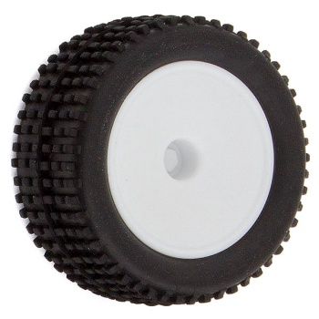 ASSOCIATED RC28T WHEELS AND TYRES MOUNTED (F &amp; R)