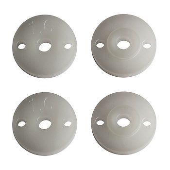 V2 12mm Shock Pistons 2x1.6mm Thin (4)