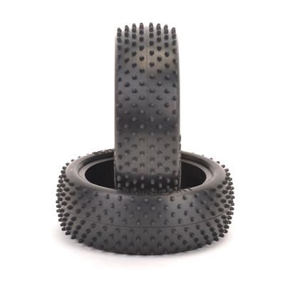 Mini Dart 4WD Front Silver Tyres (Pair)