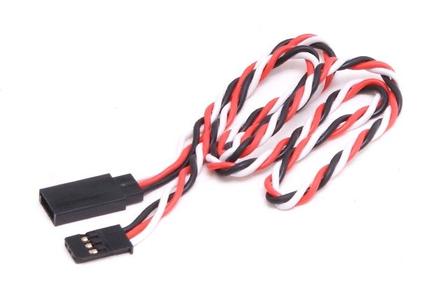 Twisted Extension Lead 450mm (Futaba Style)