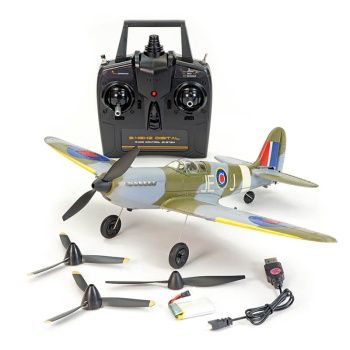 Spitfire 4ch Blue 400mm Brushed with Gyro EPP RTF