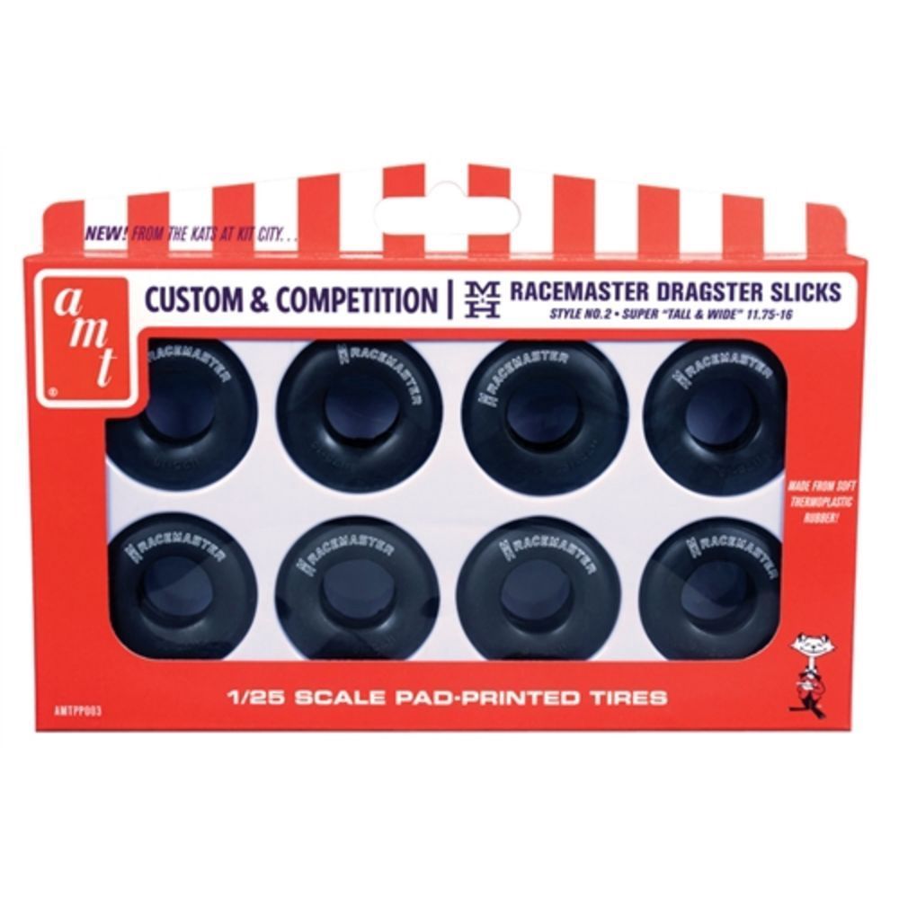 M&amp;H Racemasters Jumbo Drag Slicks Tire Pack