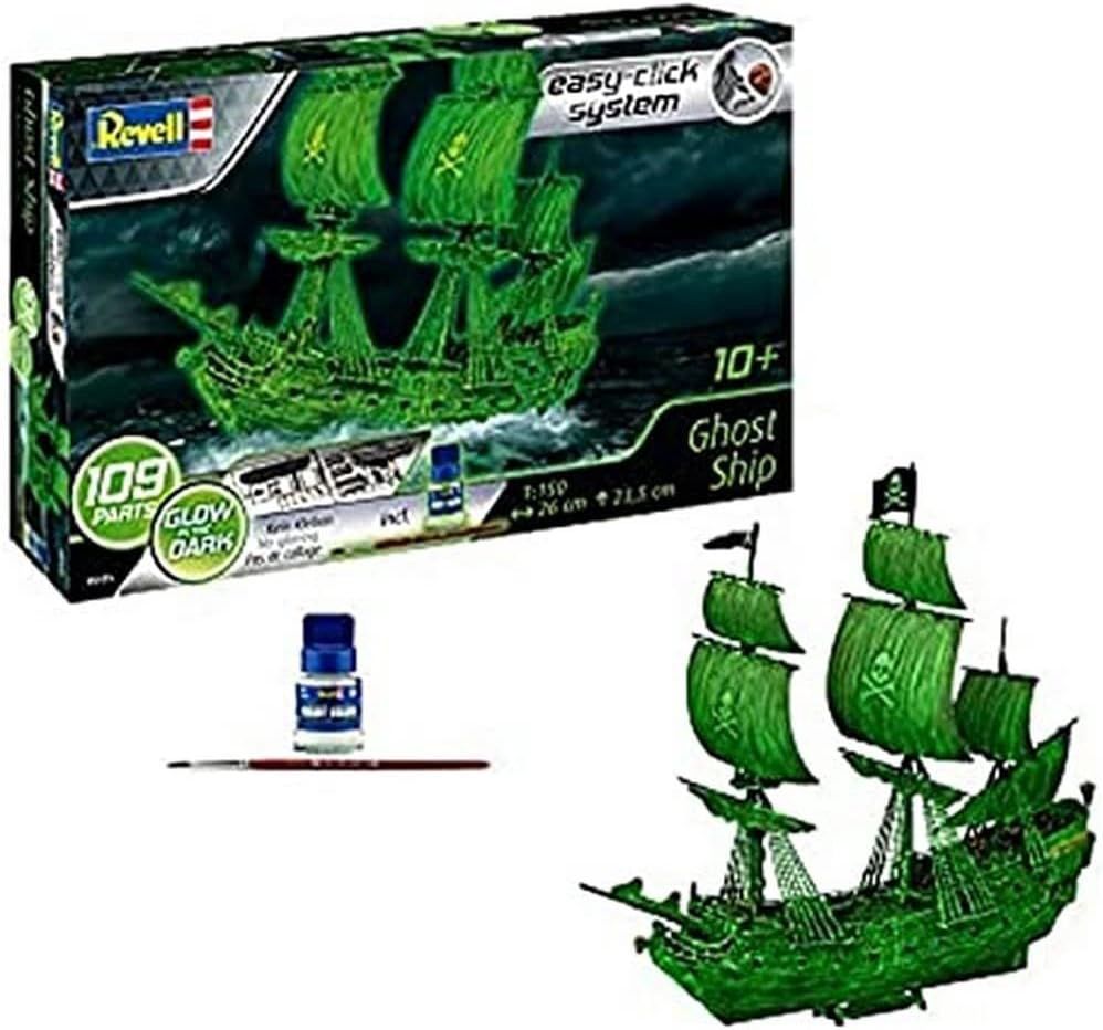 Ship Revell 1/150 Ghost Ship (easy-click) with "Night Colour"
