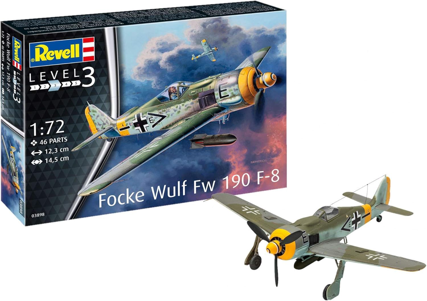 Aircraft Revell 1/72 Focke Wulf Fw190 F-8