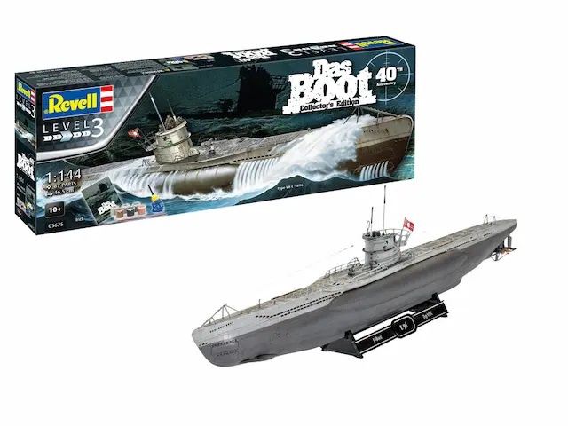 Space, Sci-Fi and TV Revell 1/144 Das Boot Collector's Edition - 40th Anniversary