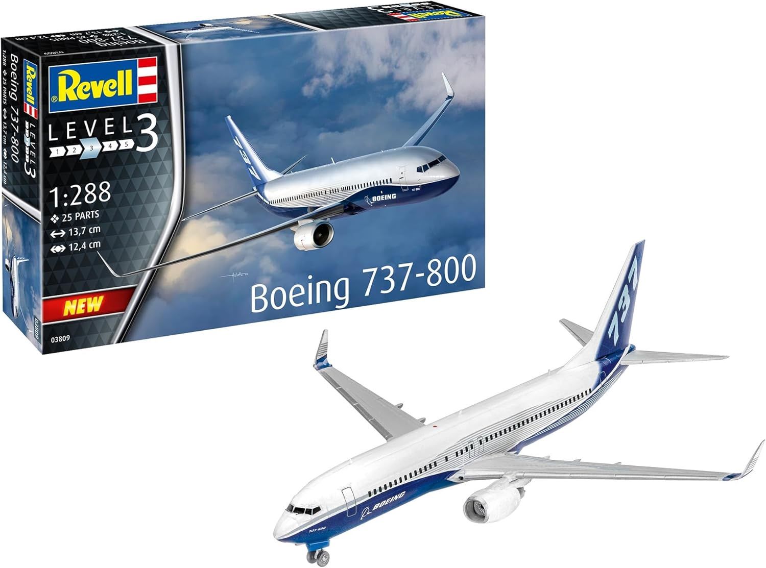 Aircraft Revell 1/288 Boeing 737-800 Airliner