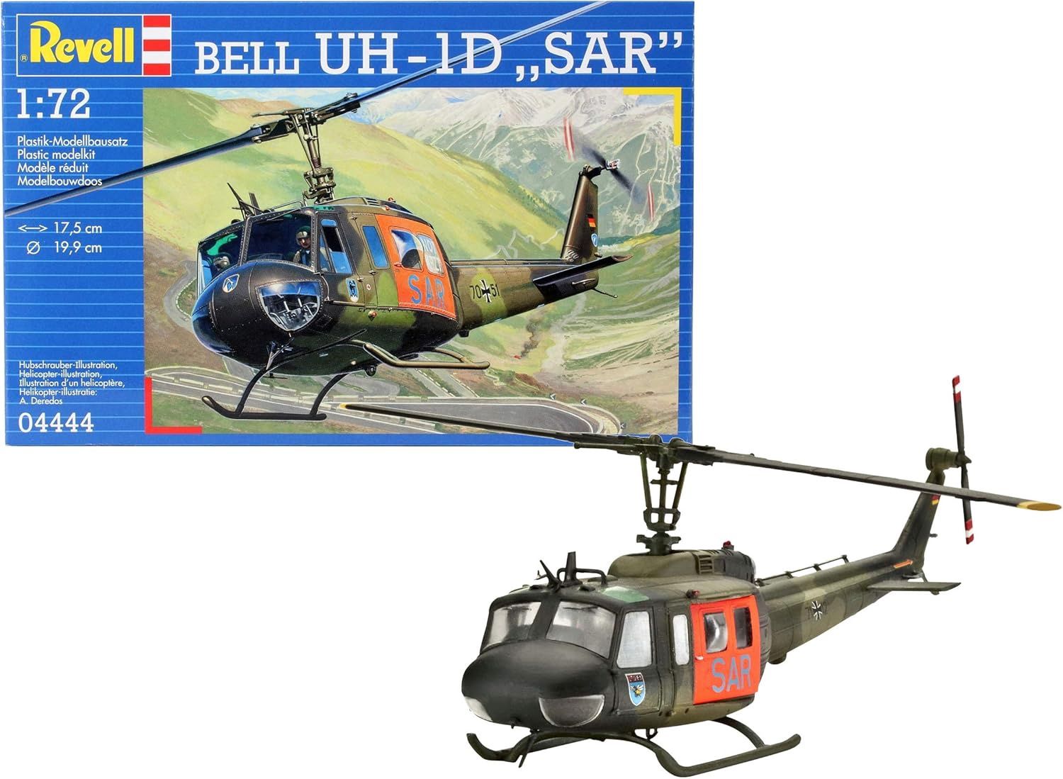 Aircraft Revell 1/72 Bell UH-1D "SAR"