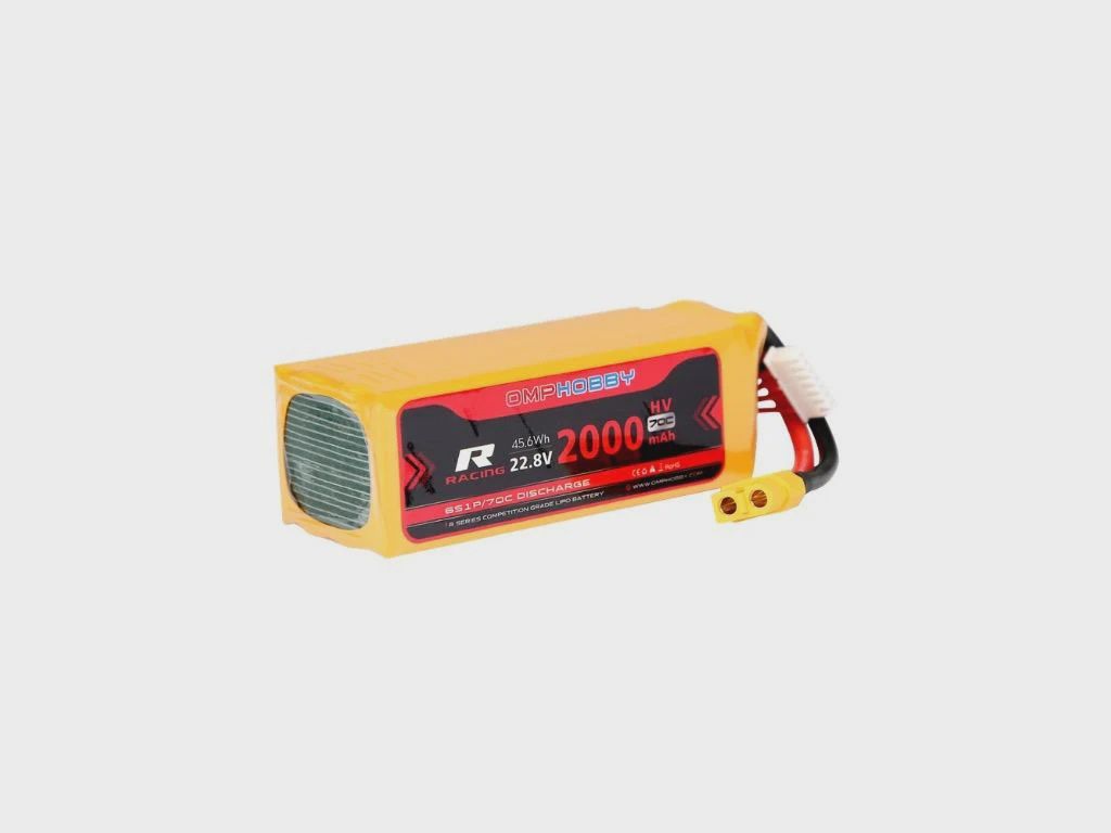 OMP M4 6S 2000mAh HV Battery 70C