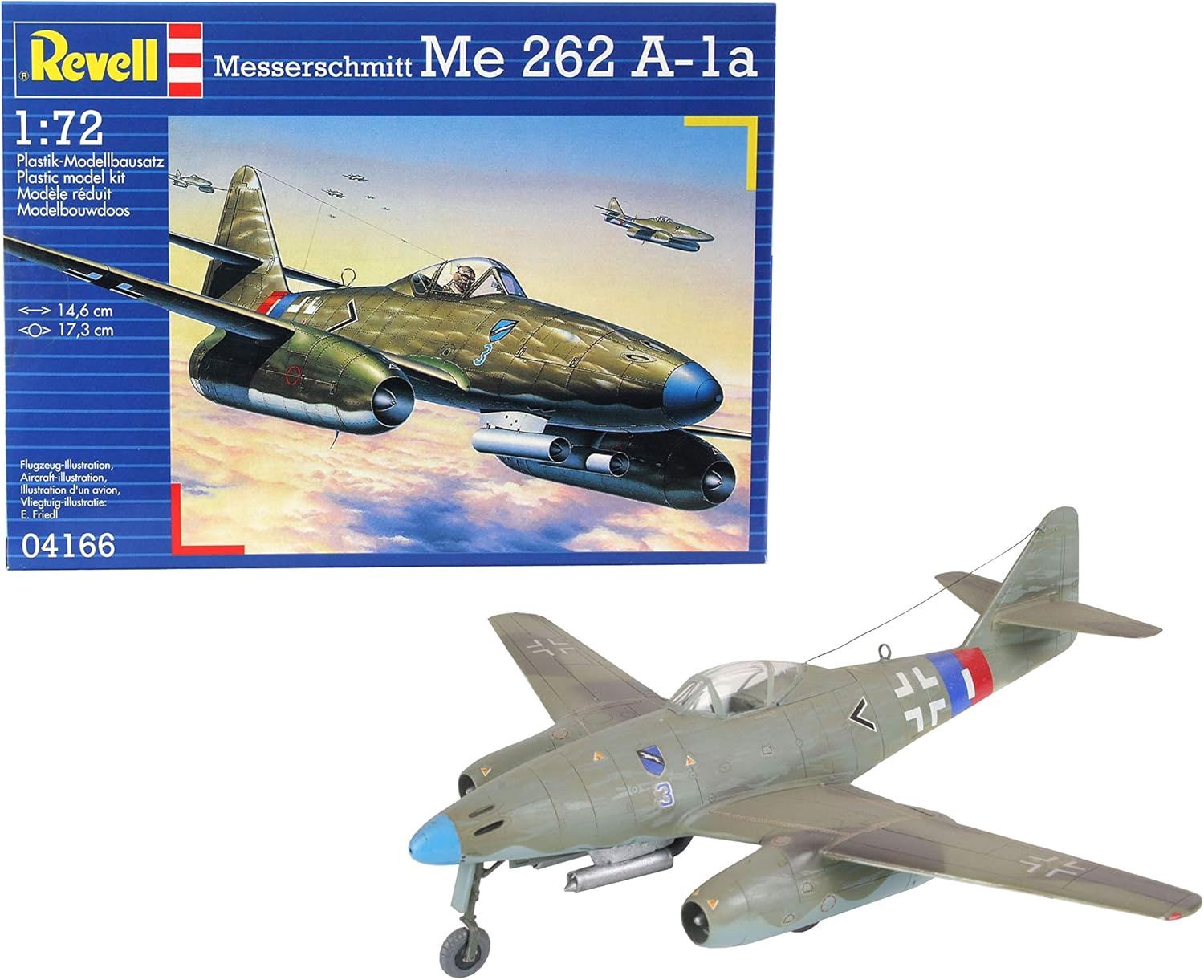 Aircraft Revell 1/72 Messerschmitt Me 262 A1a