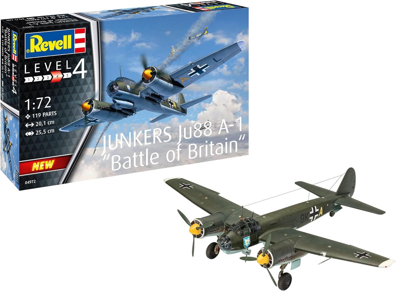 Aircraft Revell 1/72 Junkers Ju88 A-1 "Battle of Britain"