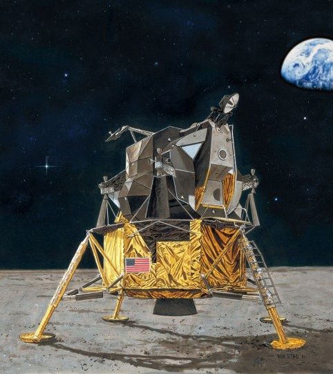 Space, Sci-Fi and TV Revell 1/48 Apollo 11 Lunar Module Eagle