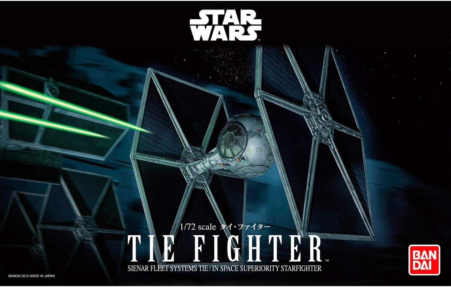 Space, Sci-Fi and TV Revell 1/72 TIE Fighter (Bandai)