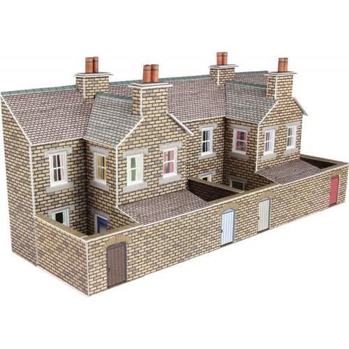 Low Relief Terraced House Backs, Stone (N)