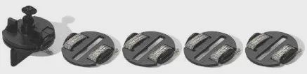 Round Guide Blade /Braid plates/Screw