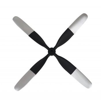 FMS 10.5 X 8 4-Blade Propeller (Dago Red)