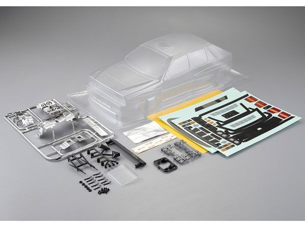Lancia Delta HF Integrale 190mm Clear Body