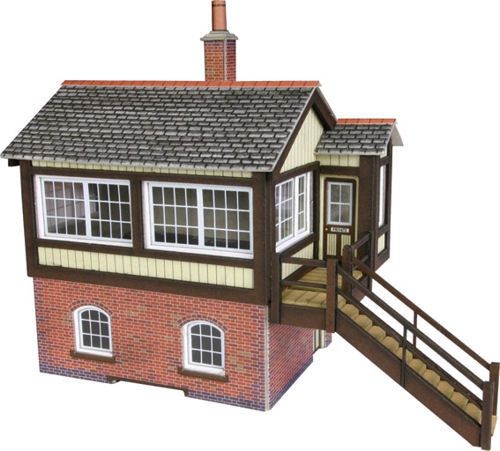 Signal Box, Red Brick (OO)