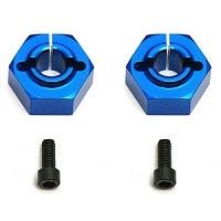 TEAM ASSOCIATED 12MM ALUM. CLAMPING WHEEL HEX B4.1/B44.1 REAR