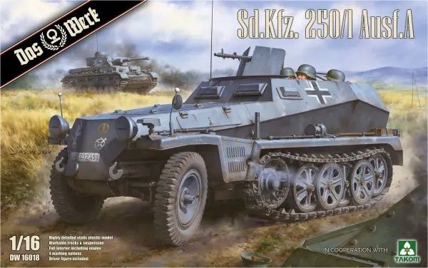 Military Das Werk 1/16 Sd.Kfz.250/1 Ausf.A