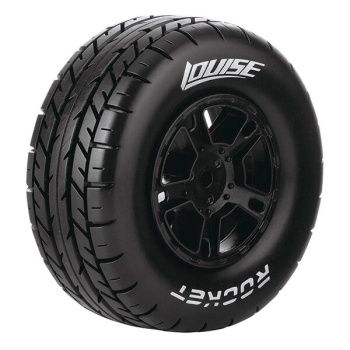 SC-Rocket 1/10 Soft Slash Rear , Slash 4*4 F/R Black