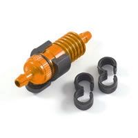 Orange Fuel Filter with Mount