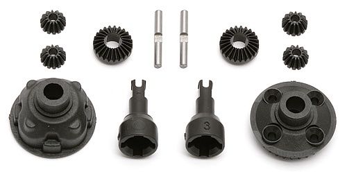 Team Associated Rc18b2/t2/sc18 Complete Gear Diff (front)
