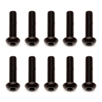 TEAM ASSOCIATED M2.5 X 10 BHCS Screws (10)