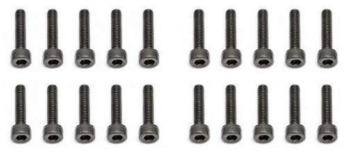 Team Associated M3 X 14 Socket Head Hex Screws (10)