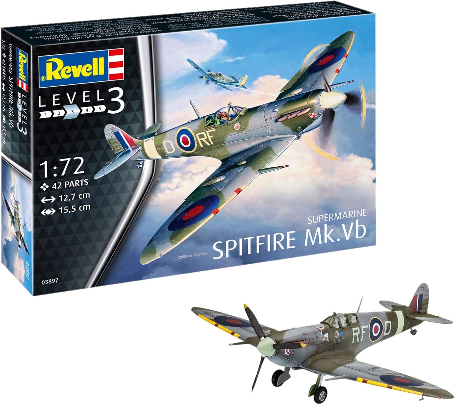 Aircraft Revell 1/72 Supermarine Spitfire Mk.Vb