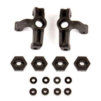 ASSOCIATED REFLEX 14B/14T STEERIGN BLOCKS &amp; WHEEL HEXES