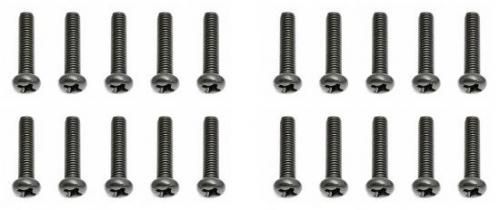 Team Associated M3 X 14 Button Head Phillips Screw
