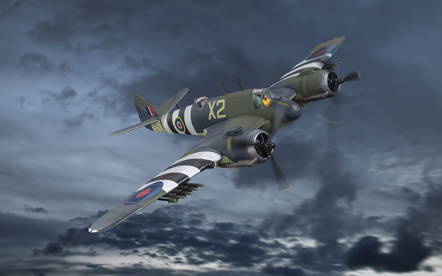 Bristol Beaufighter TF.X NE775/X2 455 Sqn RAAF June 1944 - 1:72