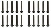 Team Associated M3 X 22 Button Head Hex Screws (10)